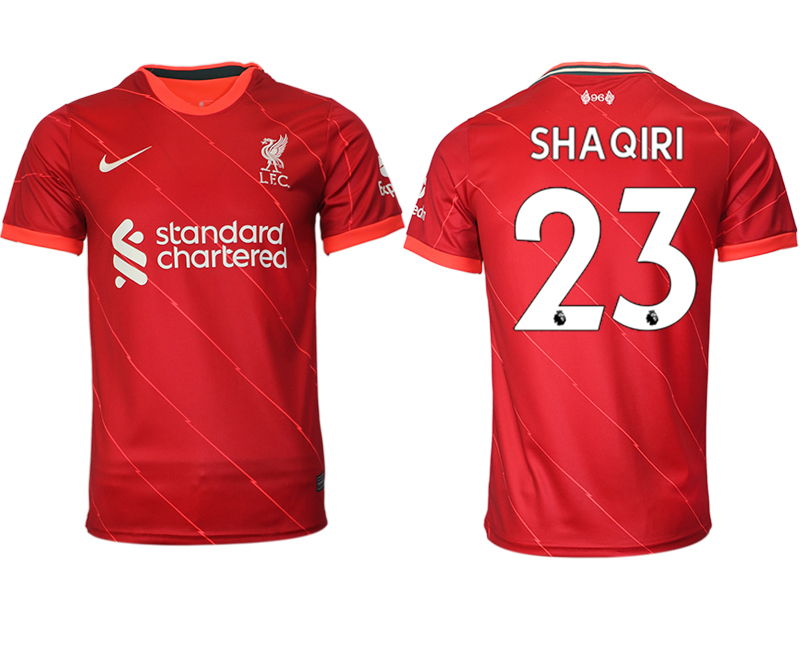 Men 2021-2022 Club Liverpool home aaa version red #23 Soccer Jersey->customized soccer jersey->Custom Jersey